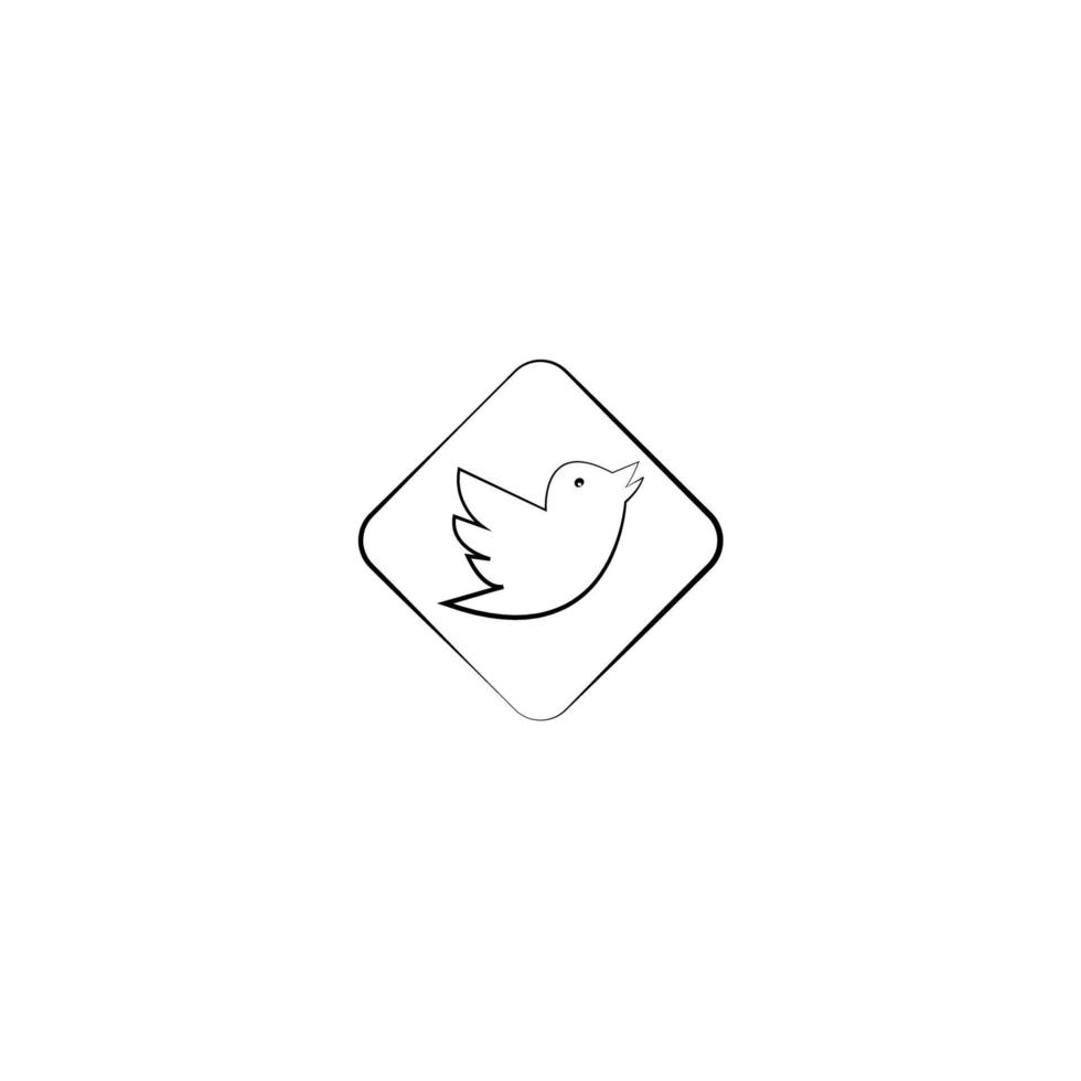 bird icon image illustration vector design line