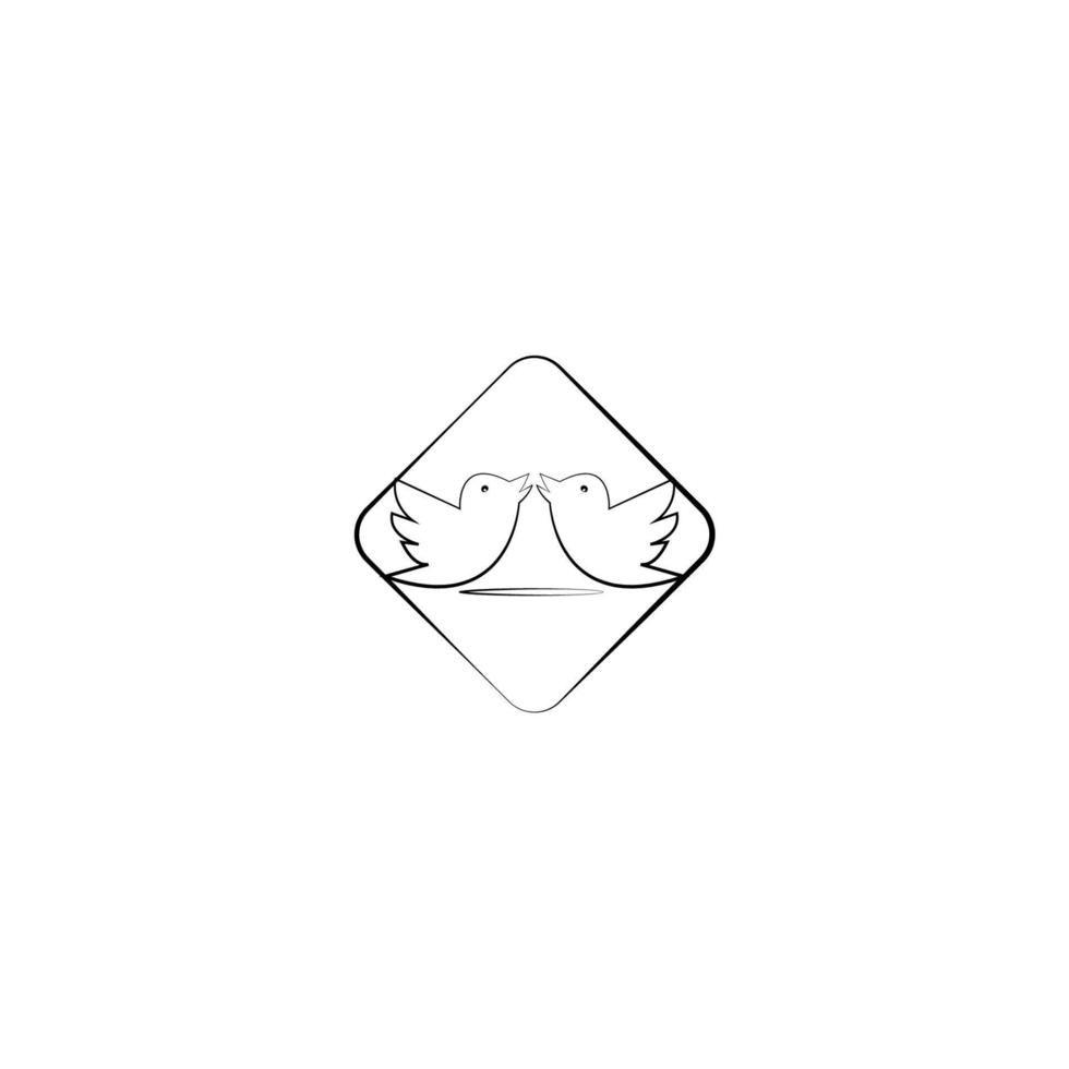 bird icon image illustration vector design line