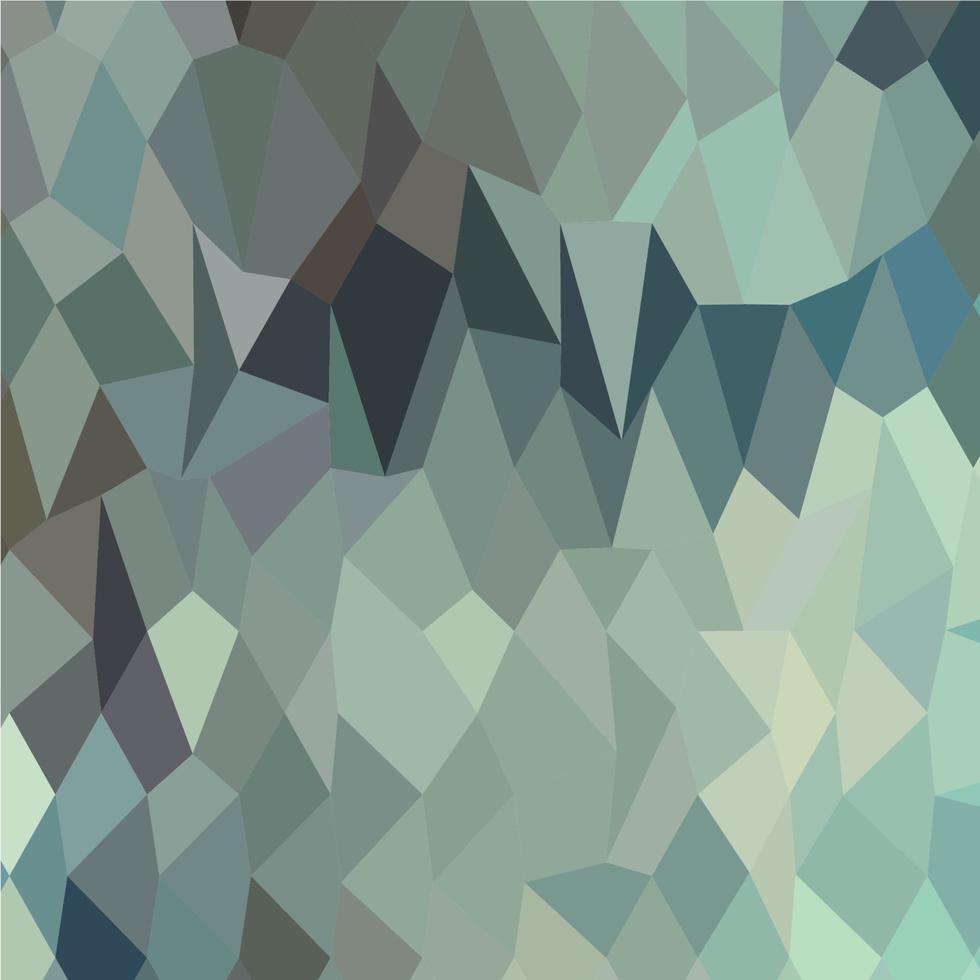 Egyptian Blue Terraces Abstract Low Polygon Background vector