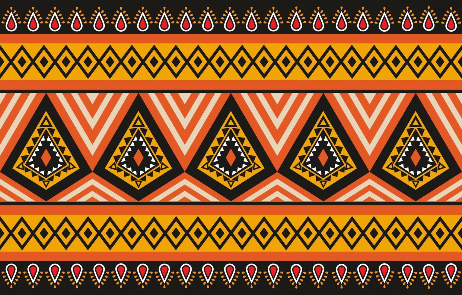 triangle geometric pattern colorful,Tribal ethnic texture style,design for printing on products, background,scarf,clothing,wrapping,fabric,vector illustration. vector