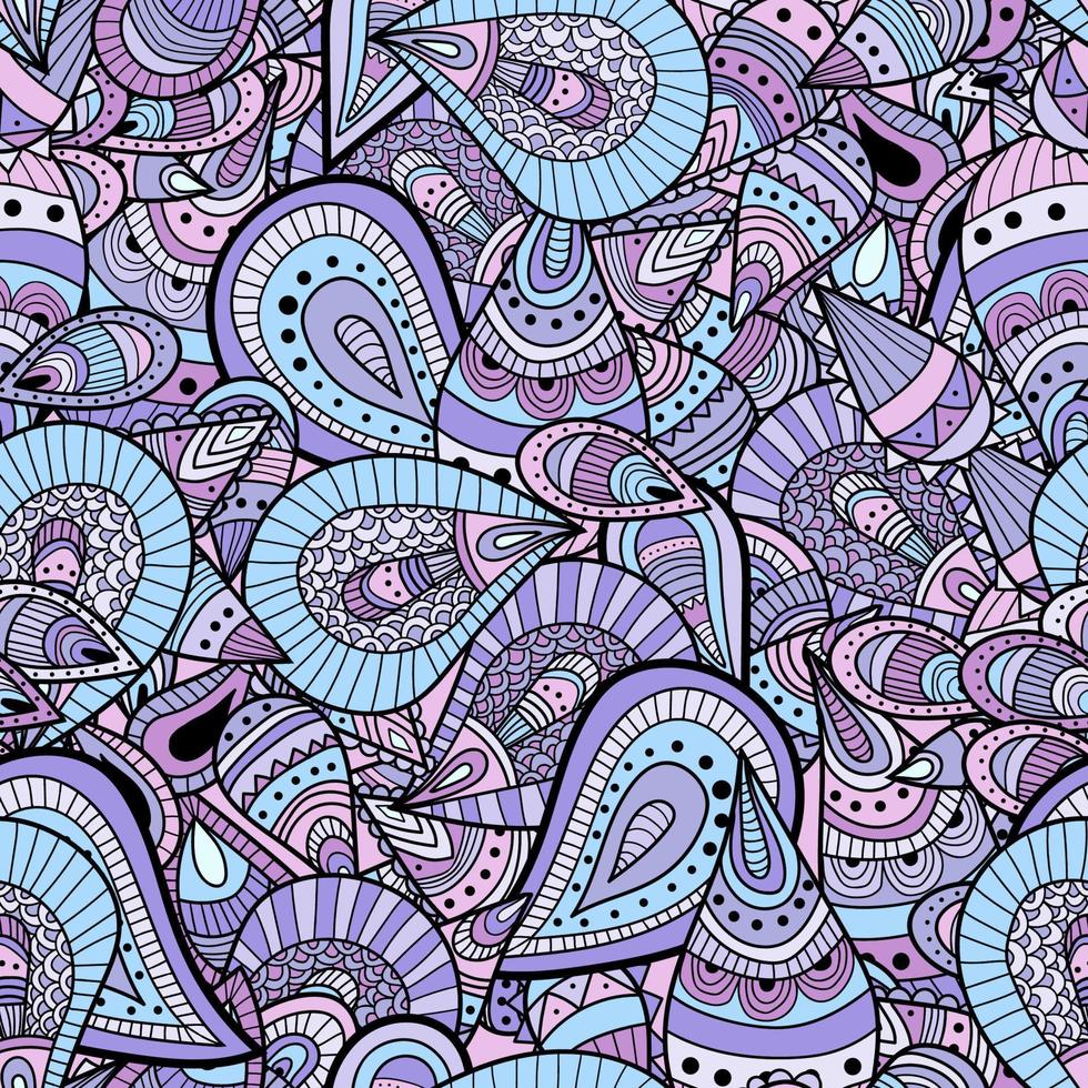 Seamless geometric pattern with leaves vector