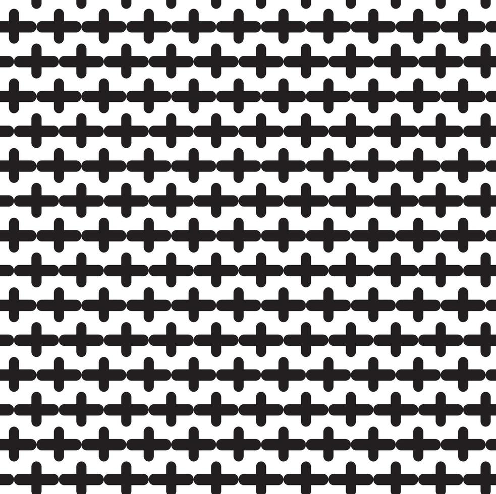 abstract pattern border Seamless black, gray and white square stripes Beautiful geometric maze pattern fabric. vector