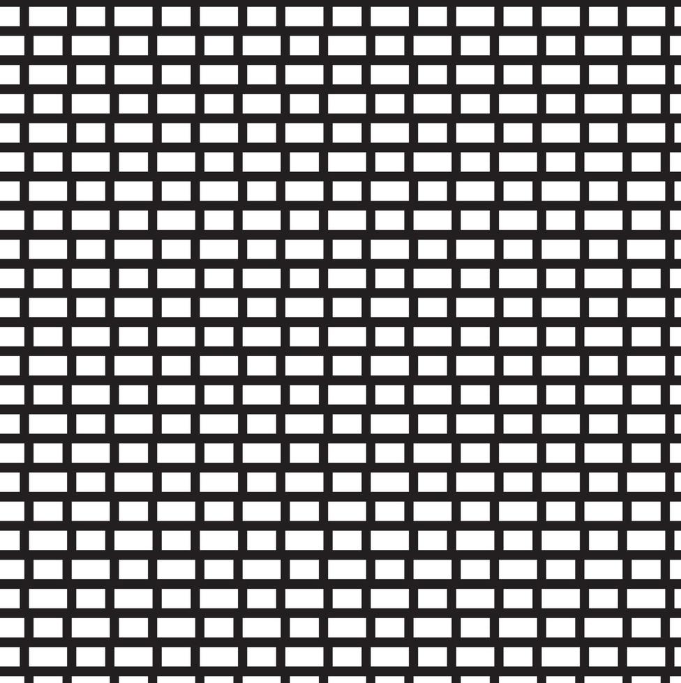 borde de patrón de impresión abstracto rayas cuadradas negras, grises y blancas sin costura hermosa tela de patrón de laberinto geométrico. vector