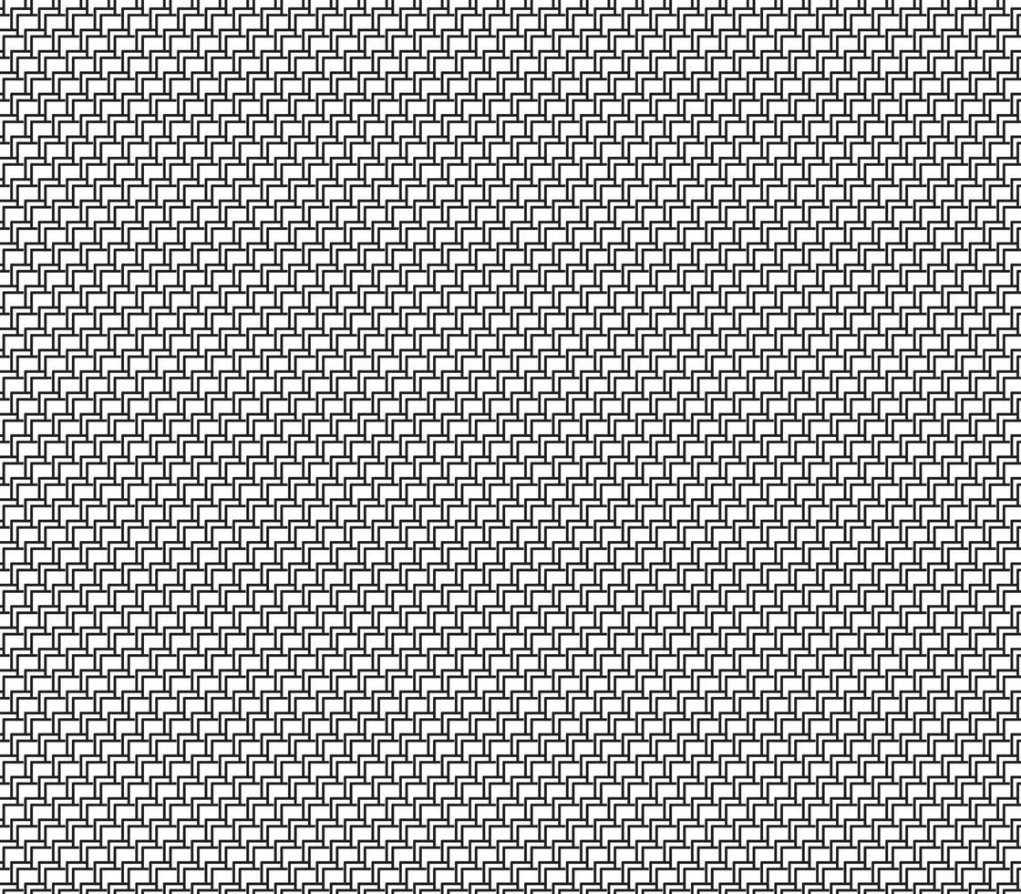 Printabstract pattern border Seamless black, gray and white square stripes Beautiful geometric maze pattern fabric. vector