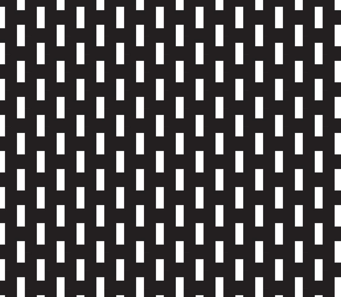 abstract pattern border Seamless black, gray and white square stripes Beautiful geometric maze pattern fabric. vector