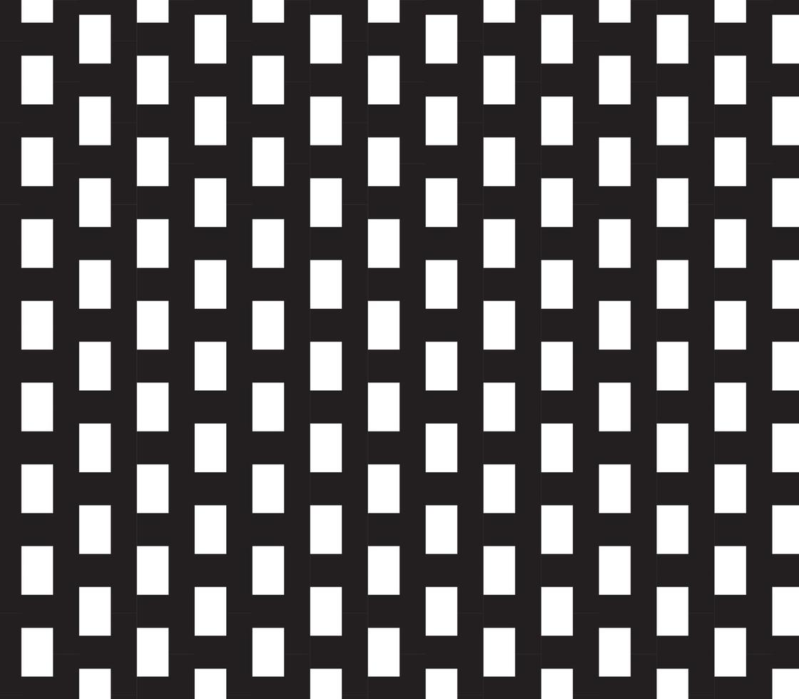 abstract pattern border Seamless black, gray and white square stripes Beautiful geometric maze pattern fabric. vector