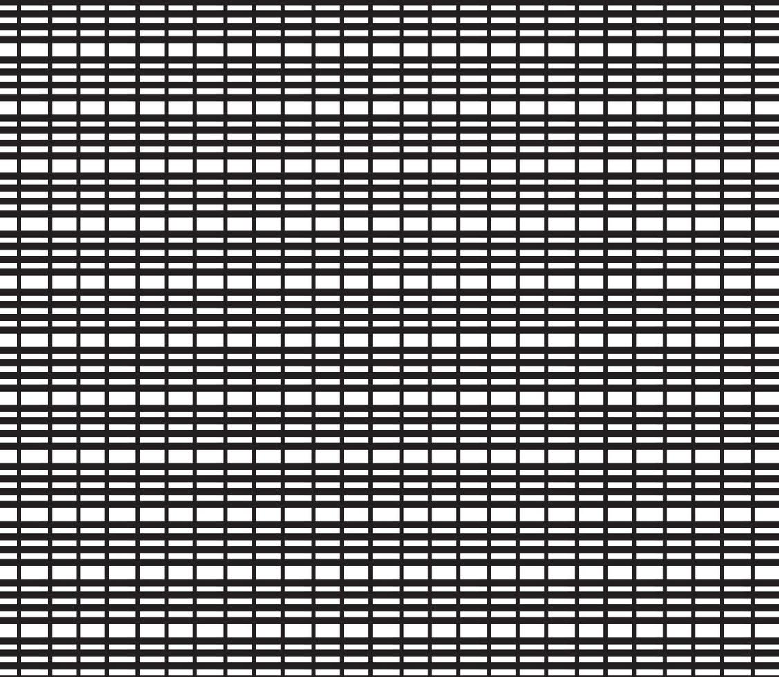 abstract pattern border Seamless black, gray and white square stripes Beautiful geometric maze pattern fabric. vector