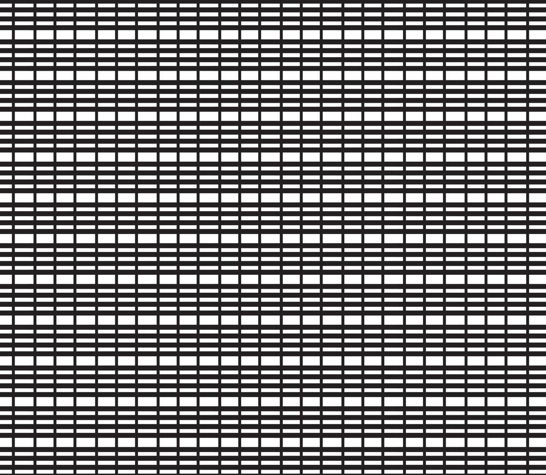 abstract pattern border Seamless black, gray and white square stripes Beautiful geometric maze pattern fabric. vector