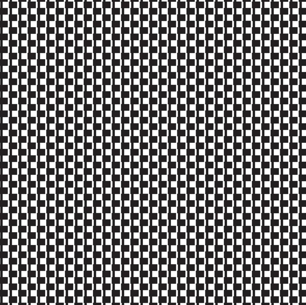abstract pattern border Seamless black, gray and white square stripes Beautiful geometric maze pattern fabric. vector