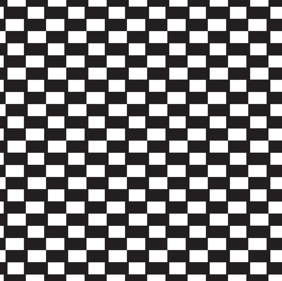 abstract pattern border Seamless black, gray and white square stripes Beautiful geometric maze pattern fabric. vector