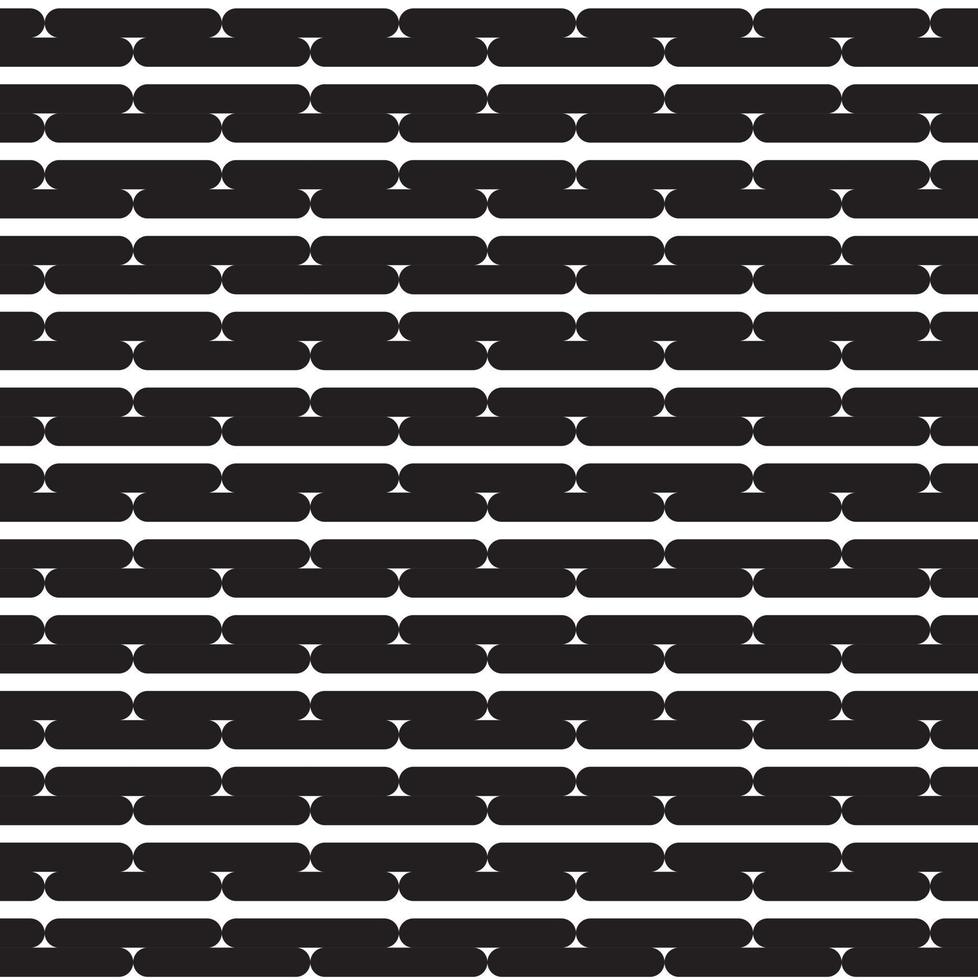 abstract pattern border Seamless black, gray and white square stripes Beautiful geometric maze pattern fabric. vector