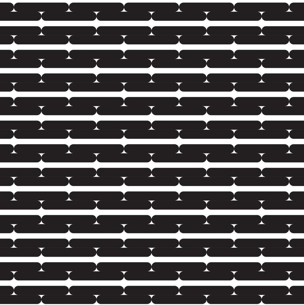 abstract pattern border Seamless black, gray and white square stripes Beautiful geometric maze pattern fabric. vector