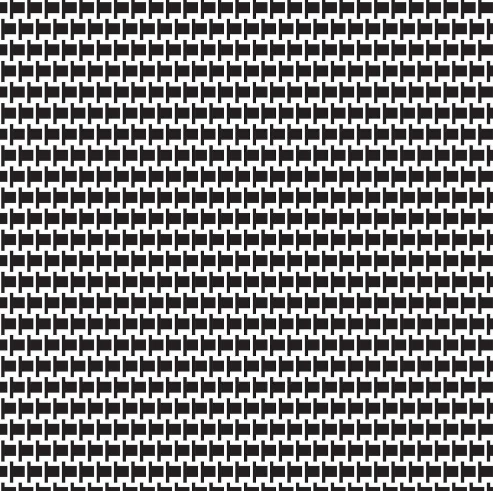 abstract pattern border Seamless black, gray and white square stripes beautiful geometric pattern fabric vector