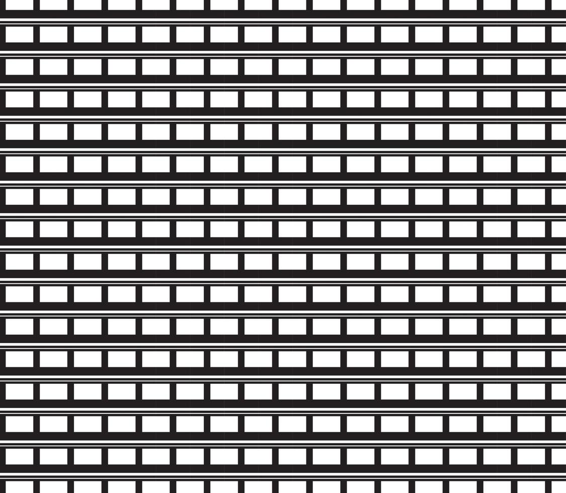 abstract pattern border Seamless black, gray and white square stripes beautiful geometric pattern fabric vector