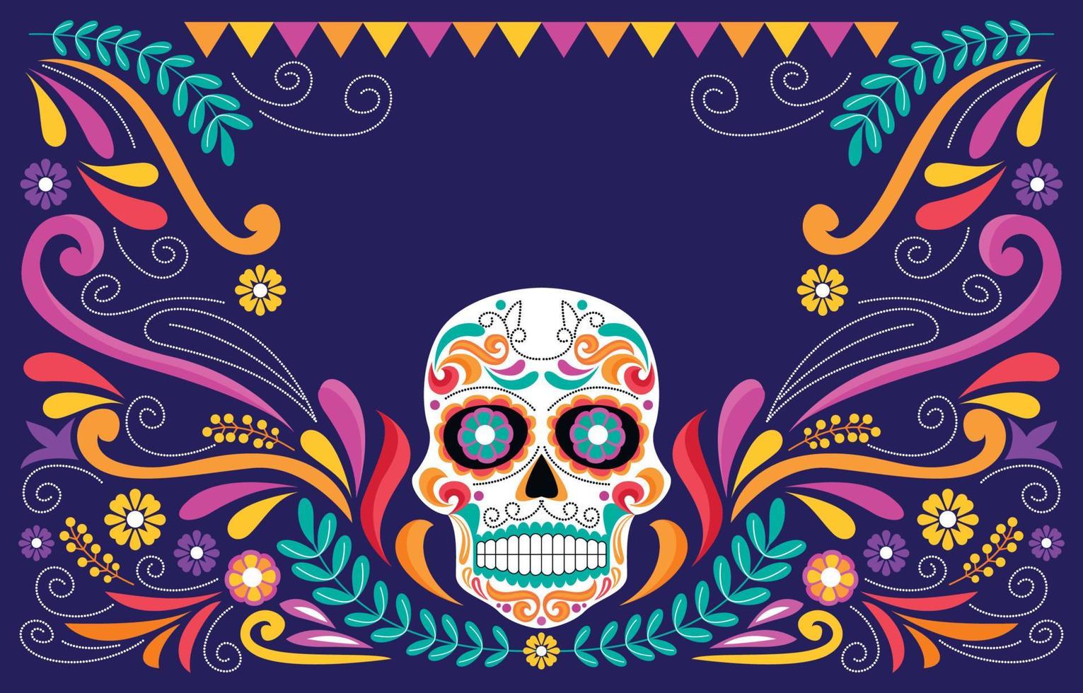 dia de los muertos vector