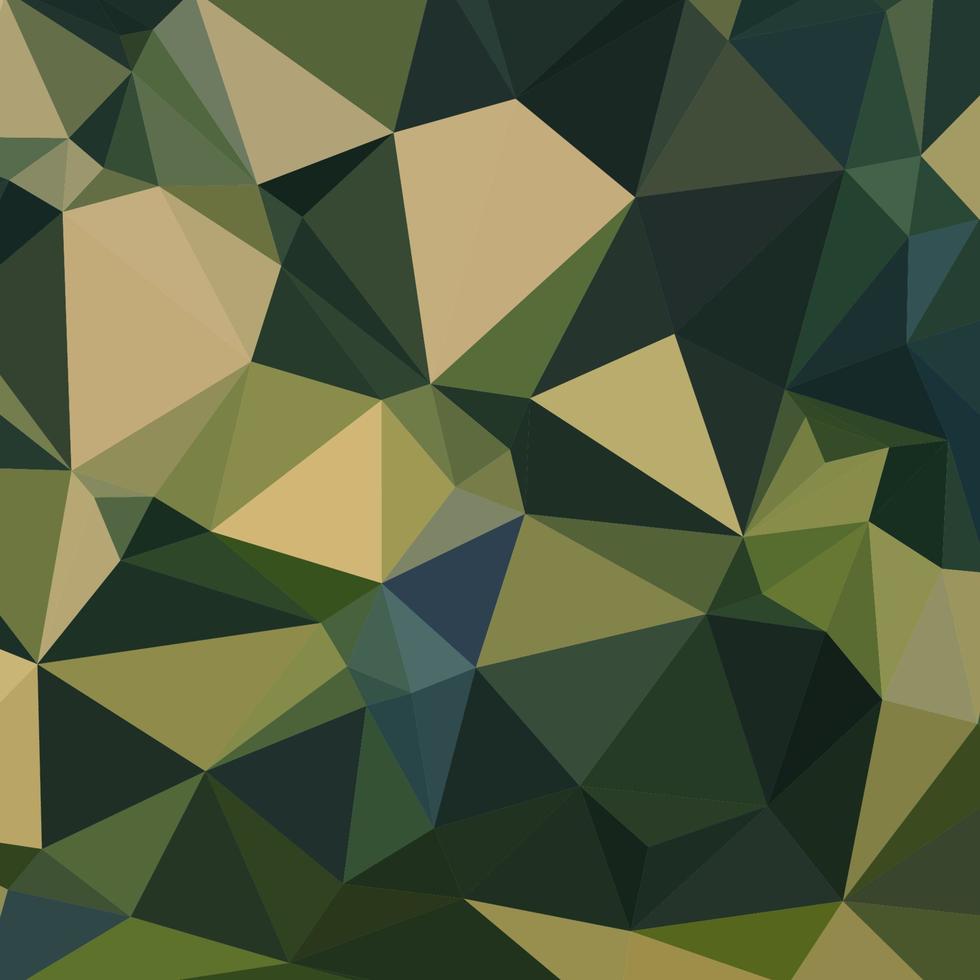 fondo de polígono bajo abstracto verde inglés vector