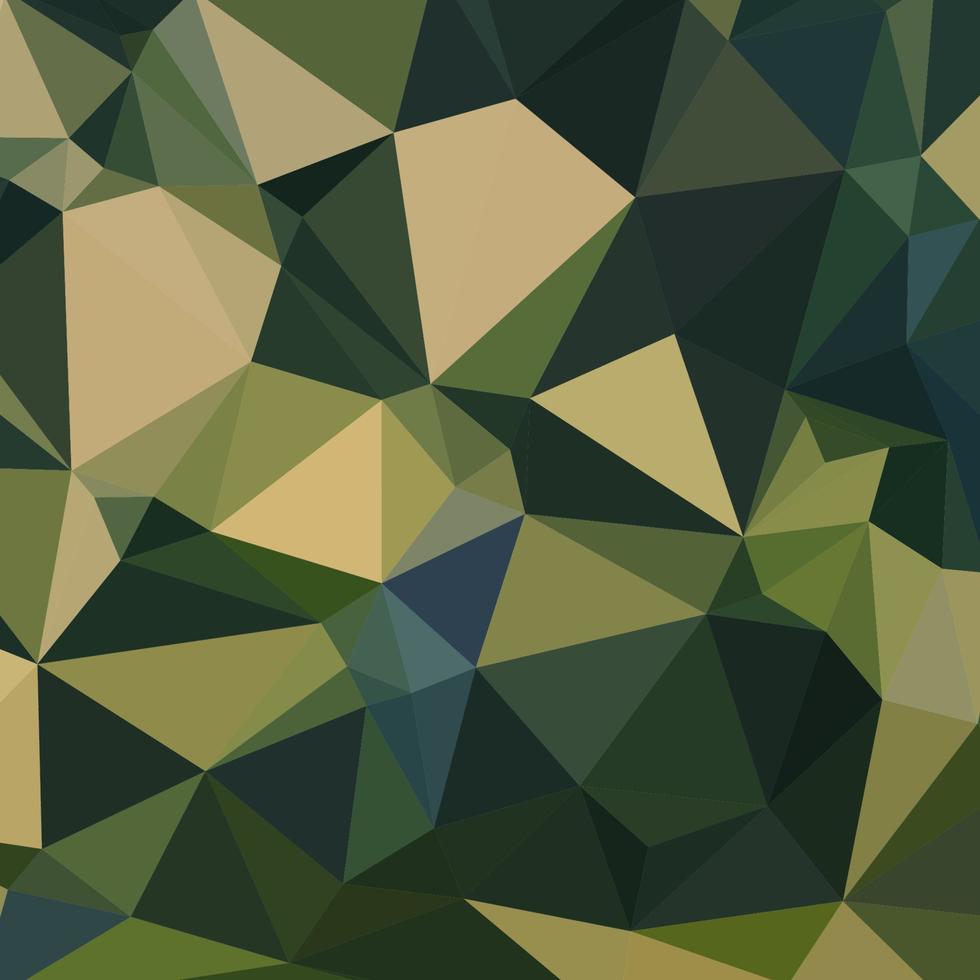 English Green Abstract Low Polygon Background vector