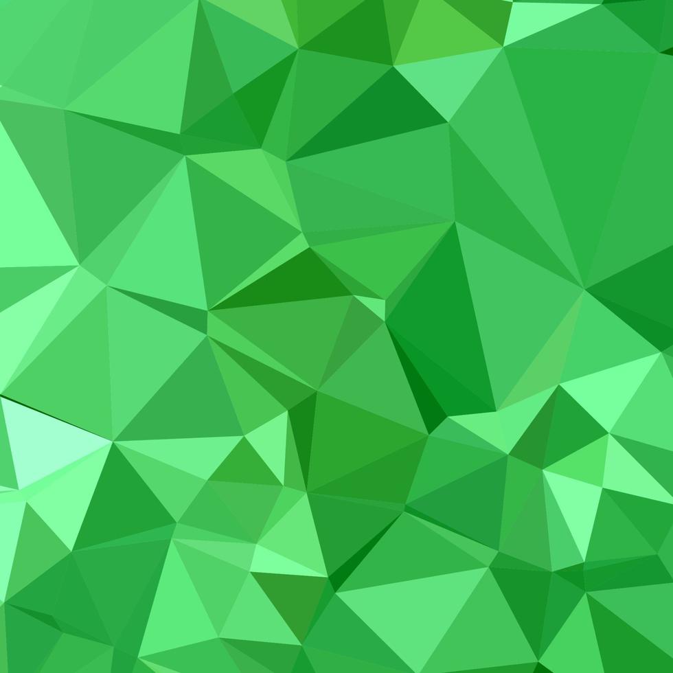 fondo de polígono bajo abstracto verde gusano vector