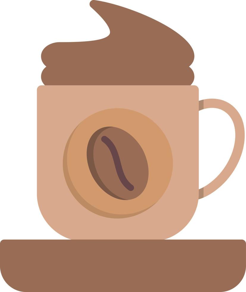 Cappucino Flat Icon vector