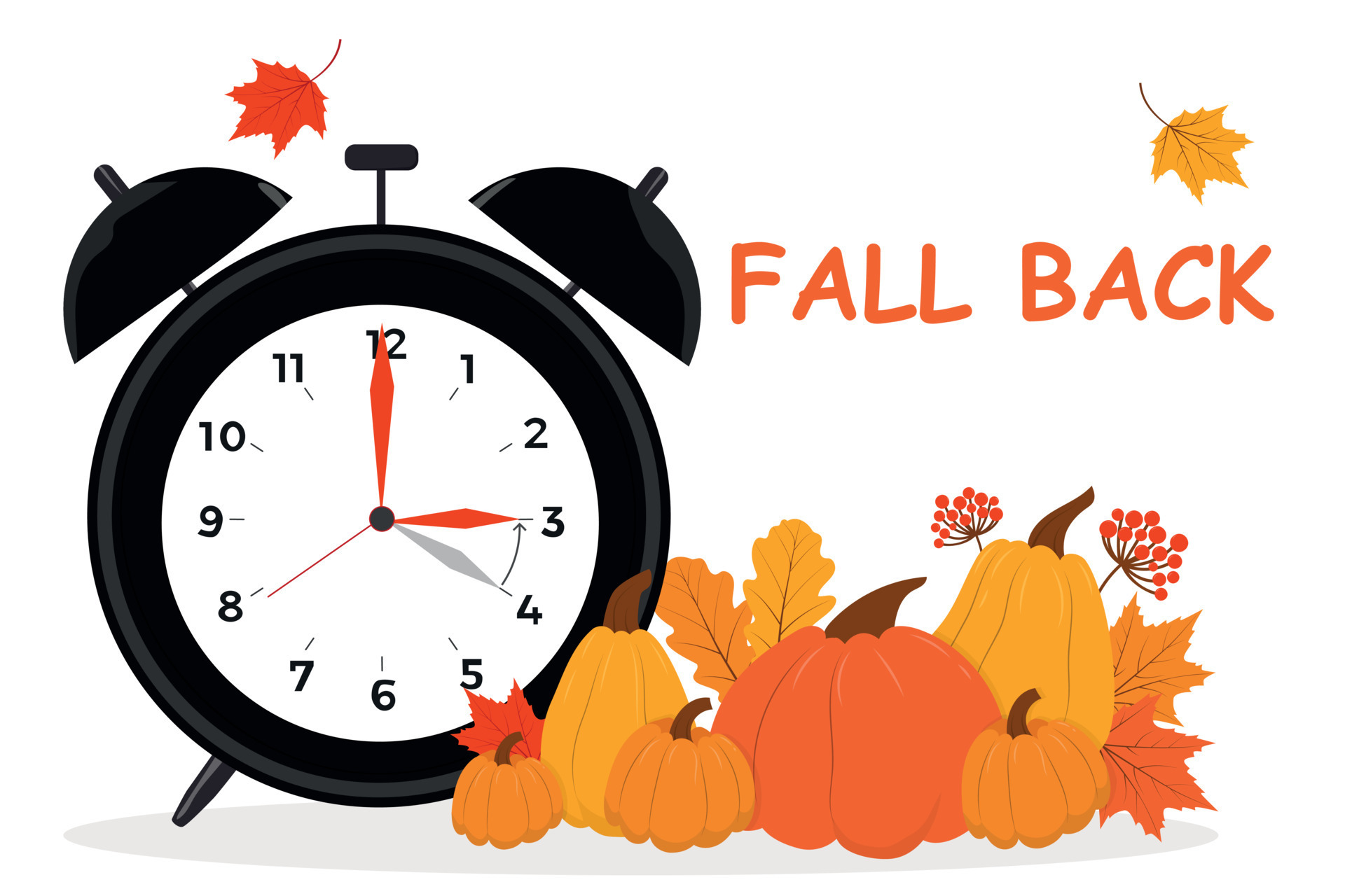 Change Your Clocks Card For Daylight Saving Time 12394047 Vector Art At change-your-clocks-card-for-daylight-saving-time-12394047-vector-art-at