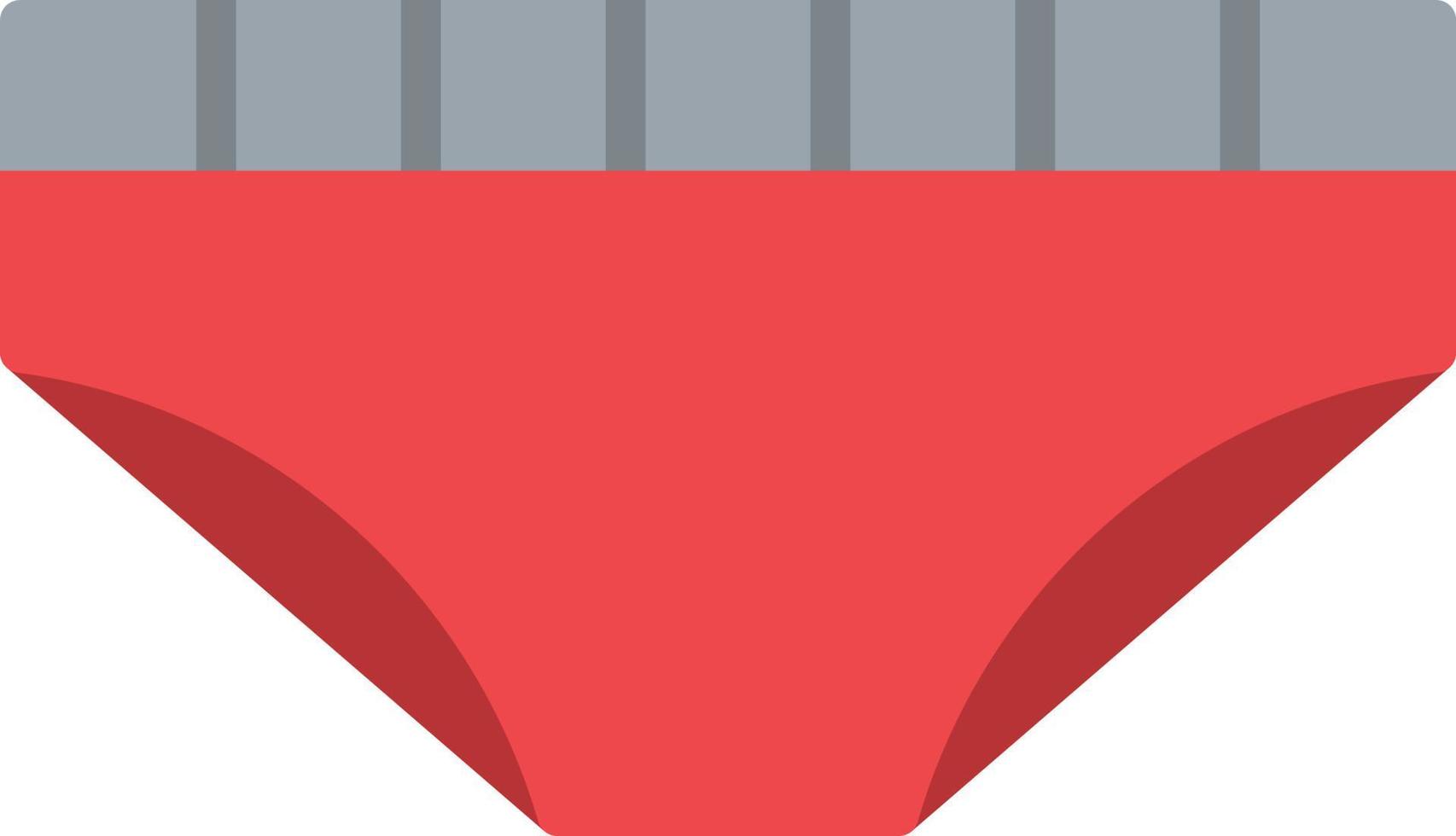 Underwear Flat Icon vector