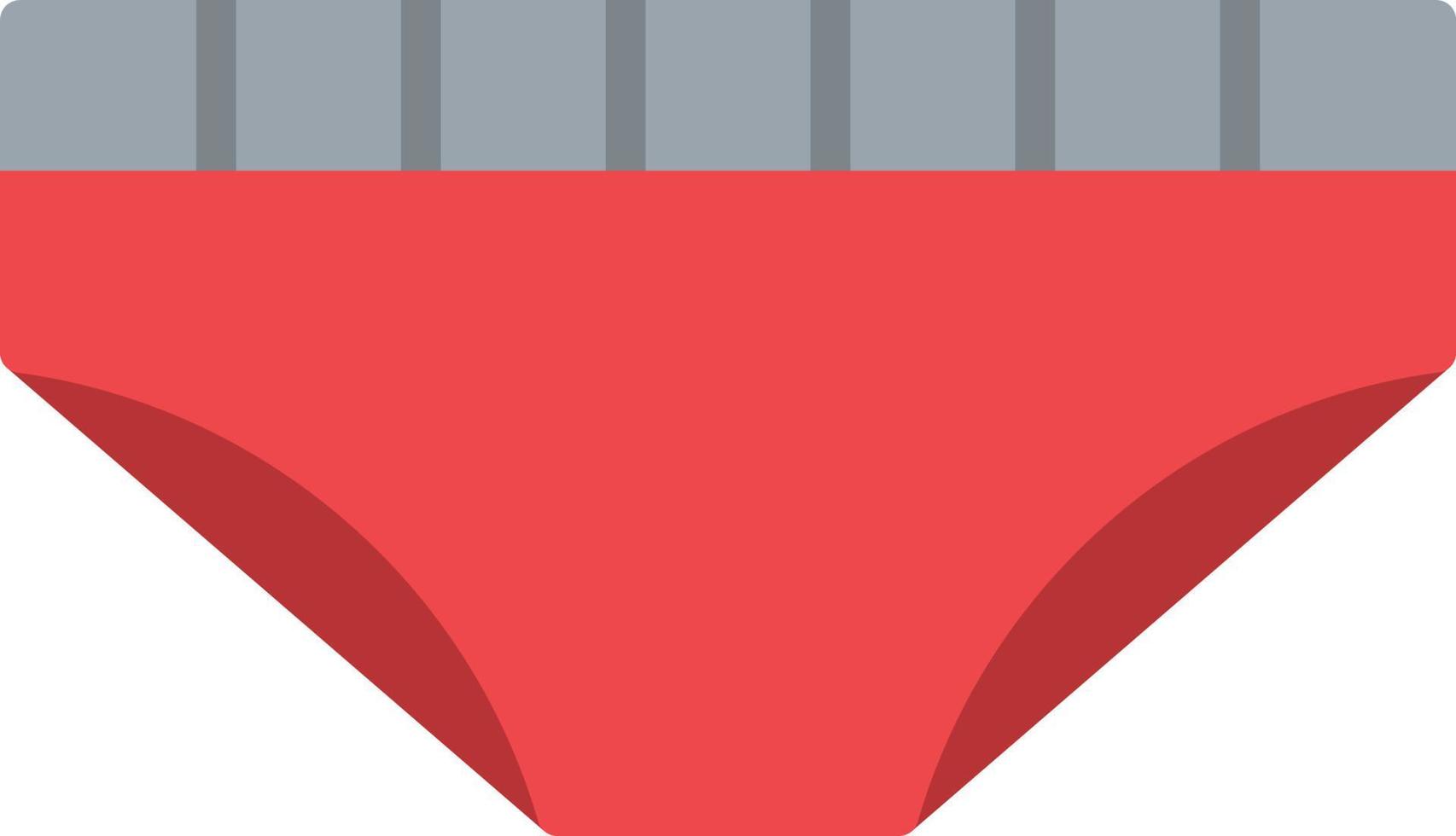 Underwear Flat Icon vector