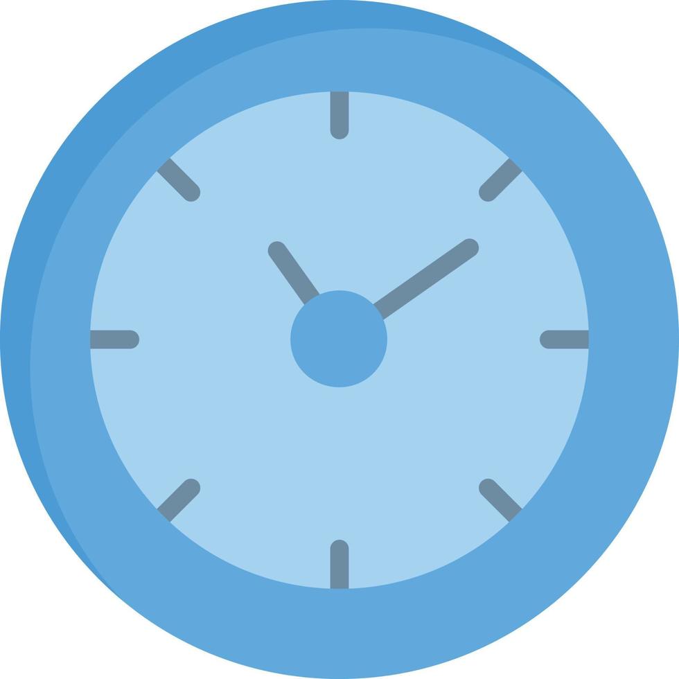 Clock Flat Icon vector