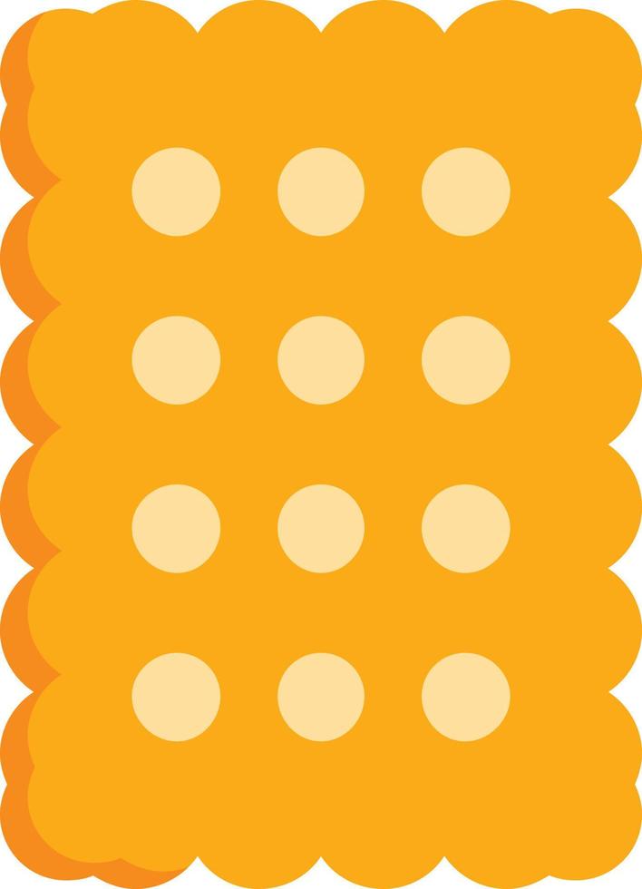 Biscuit Flat Icon vector