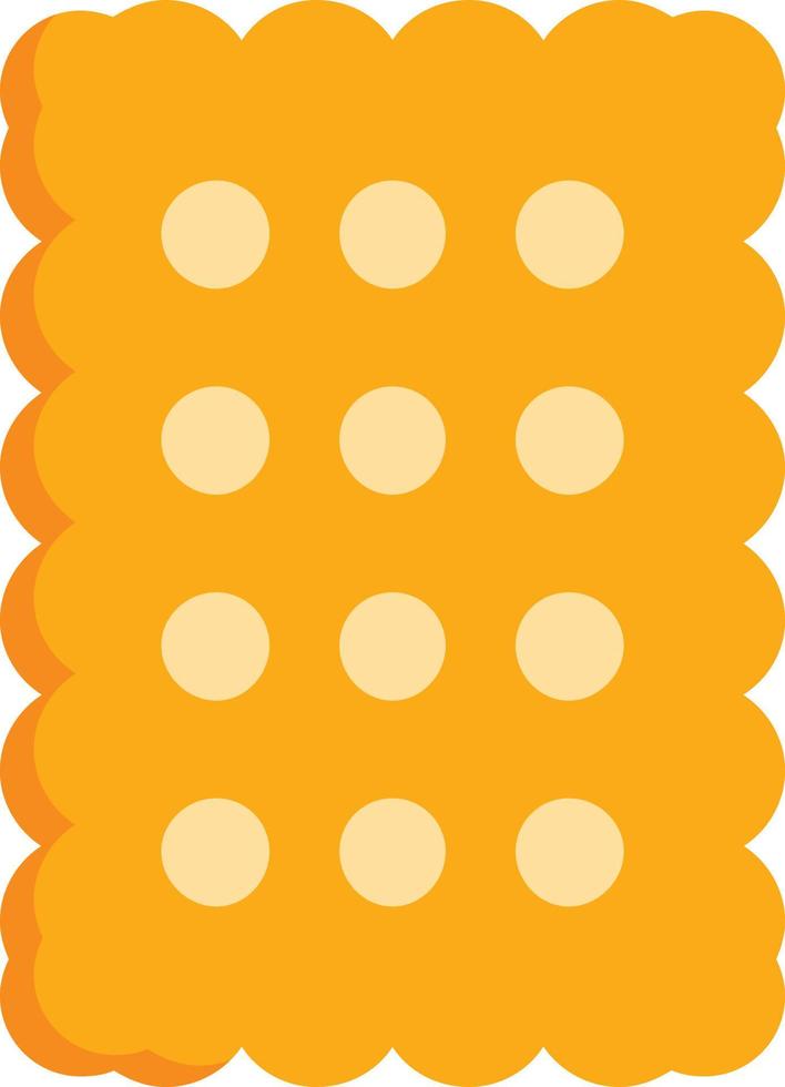 Biscuit Flat Icon vector