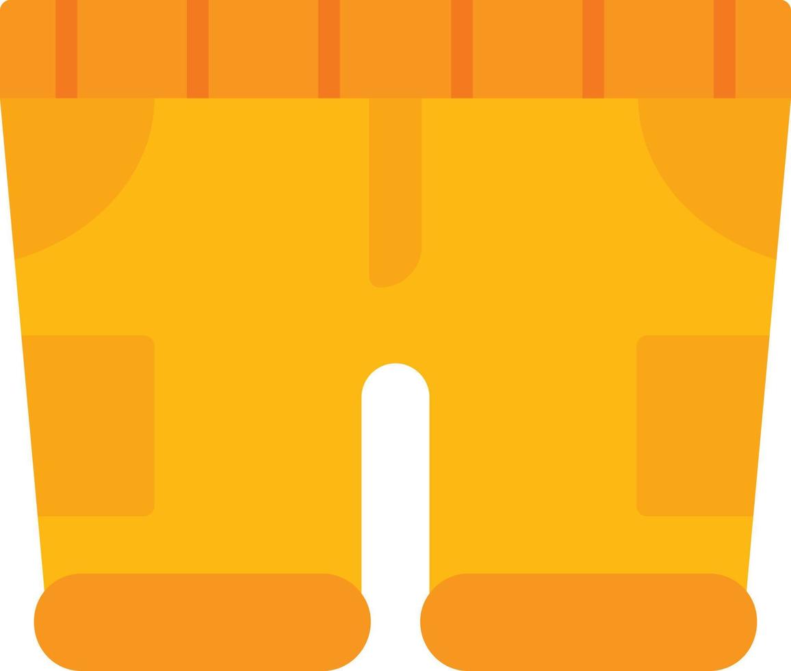 Short Flat Icon vector
