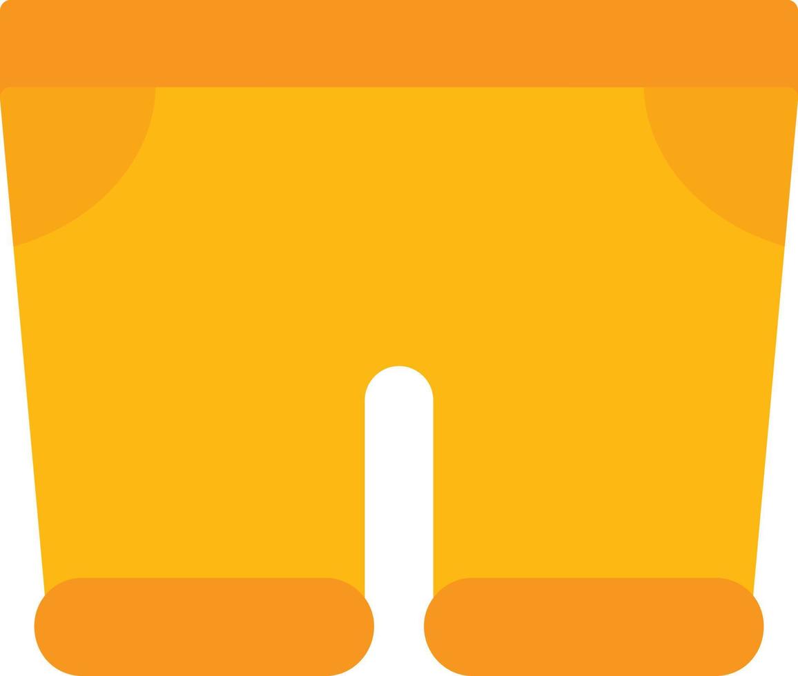 Short Flat Icon vector