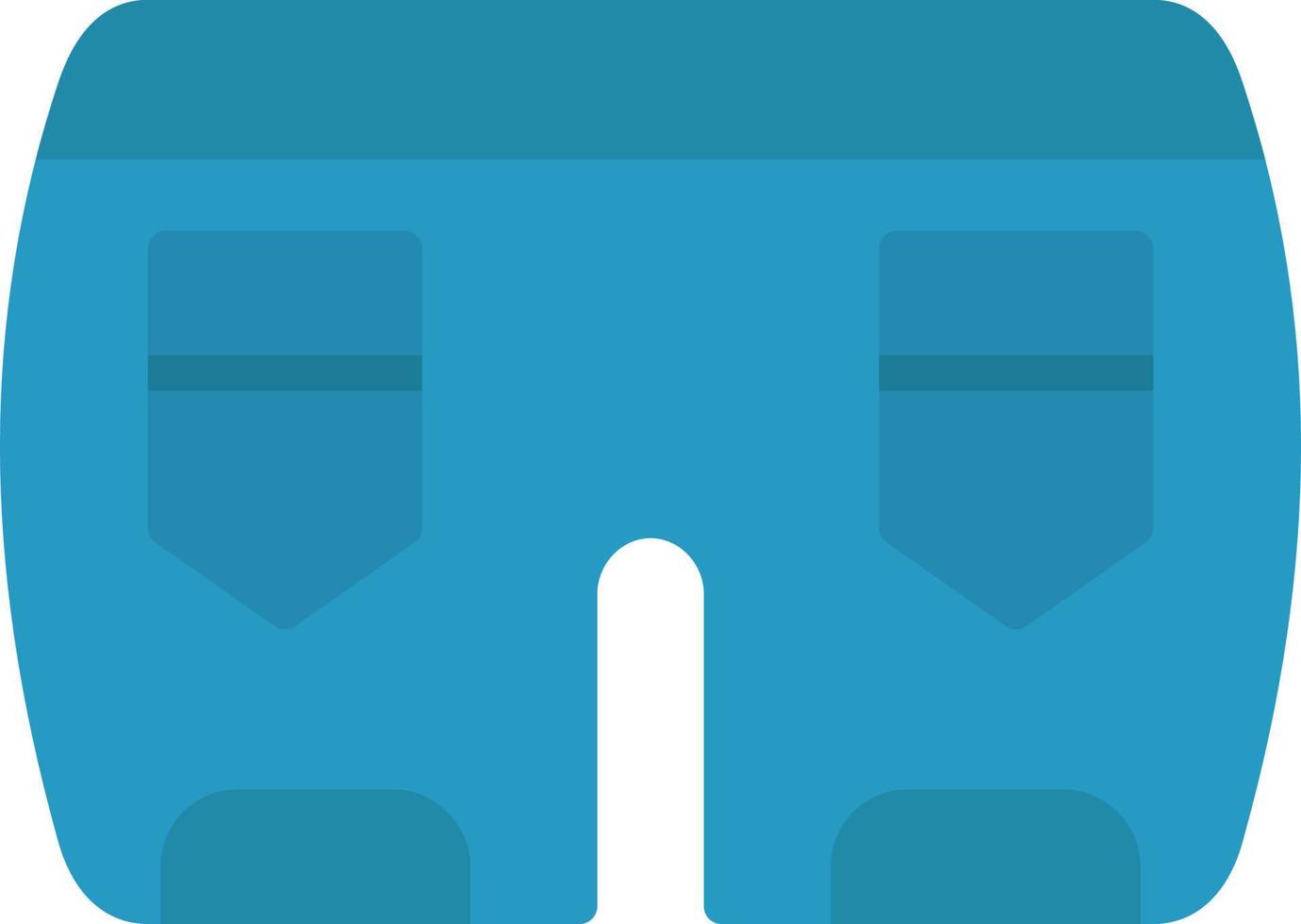 Short Flat Icon vector