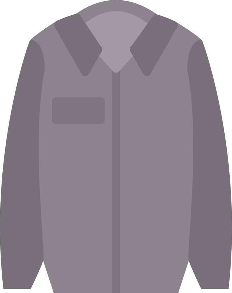 Coat Flat Icon vector