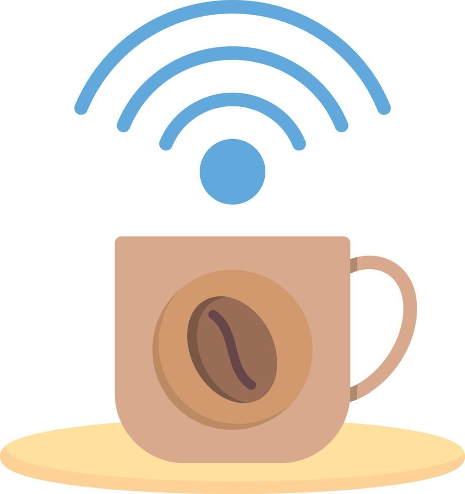 Hotspot Flat Icon vector