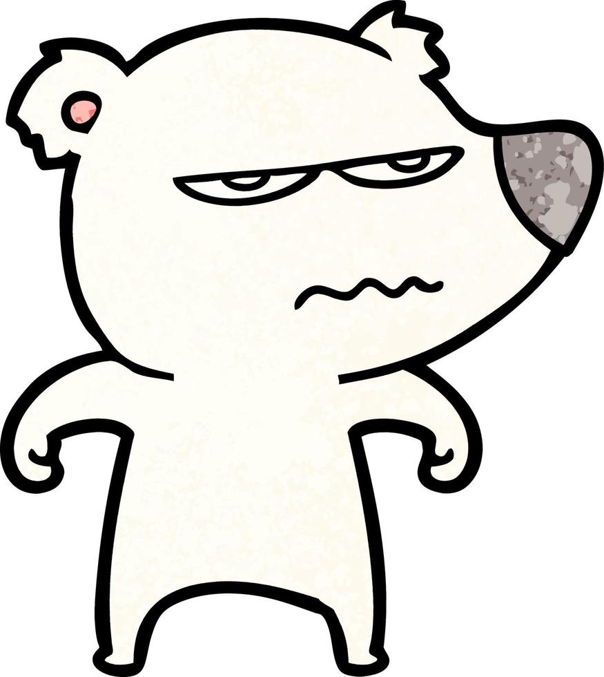 polar bear cartoon vector