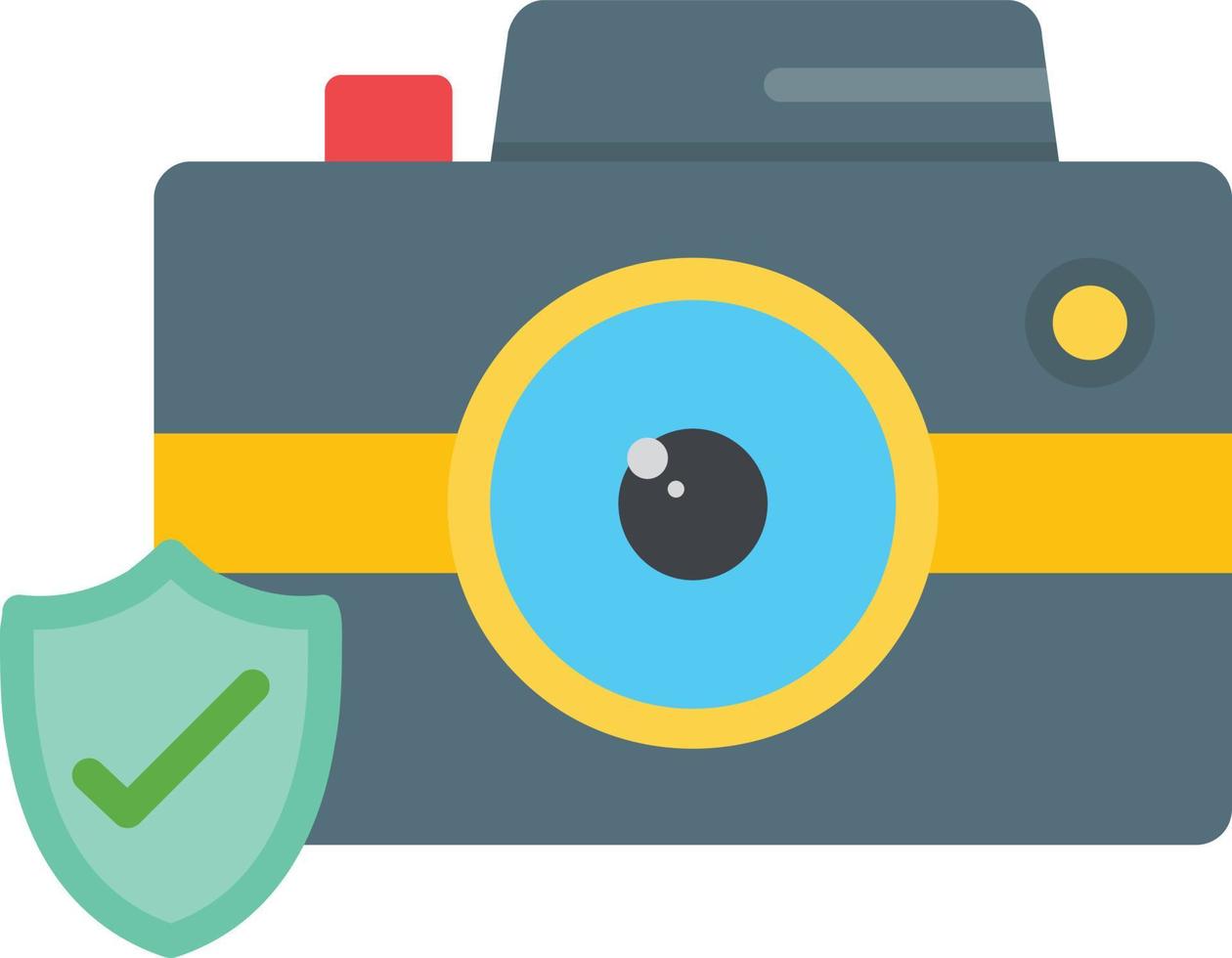 Camera Flat Icon vector