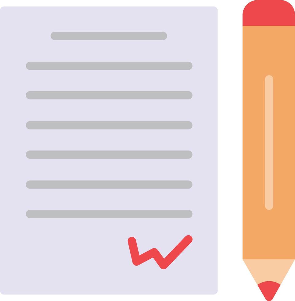 Agreement Flat Icon vector