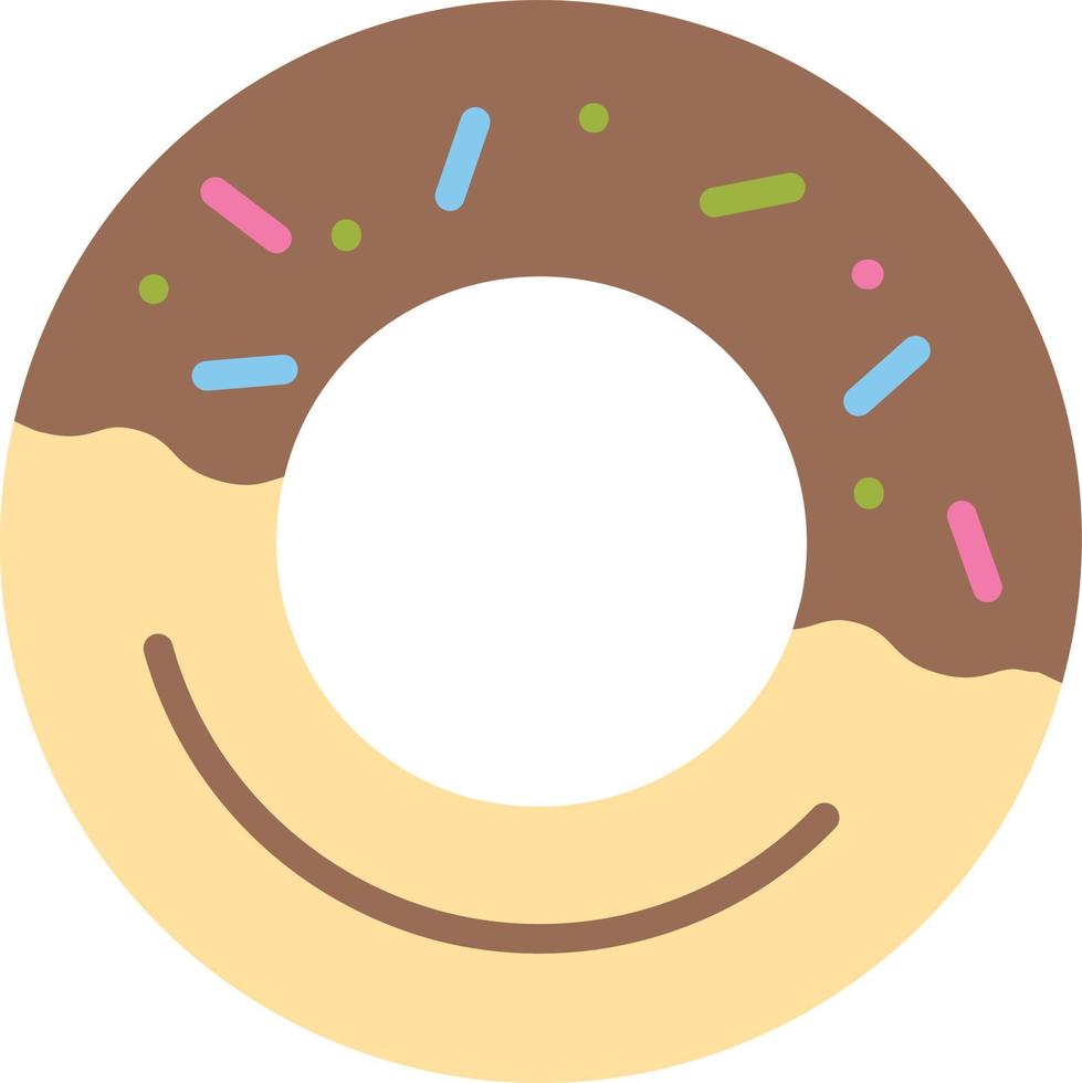 Donut Flat Icon vector