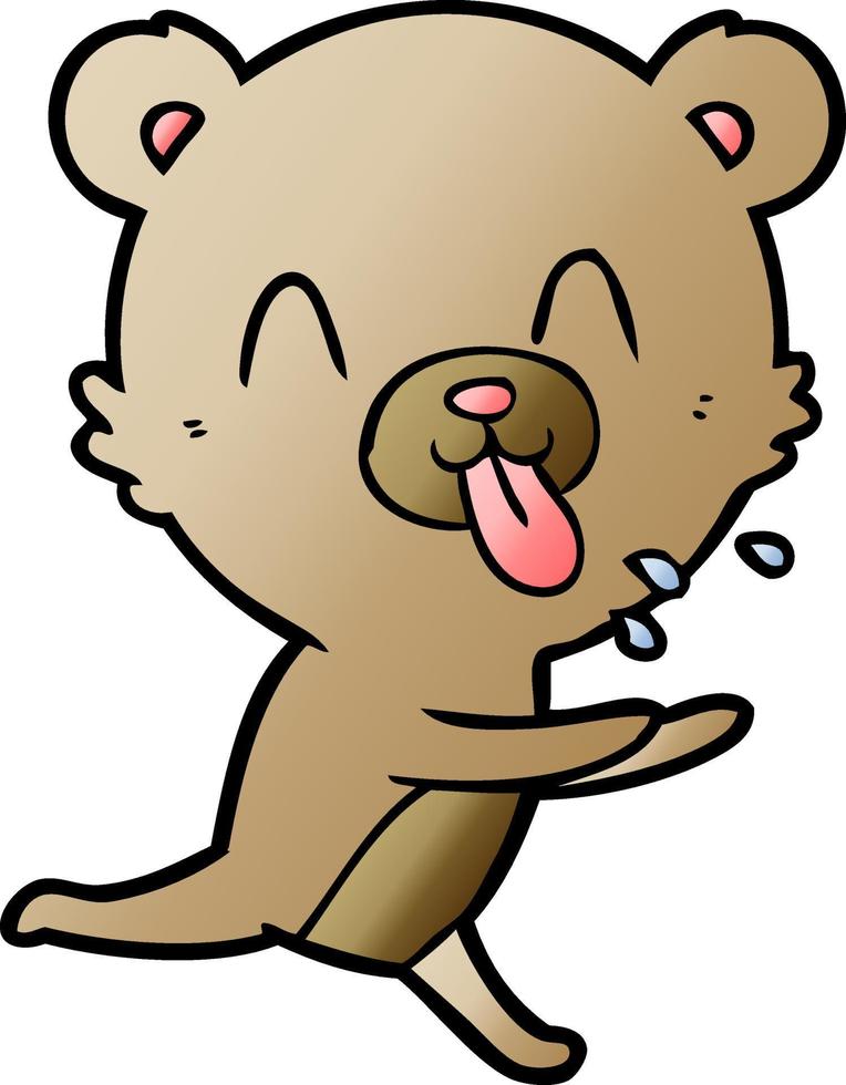 bear cartoon chraracter vector