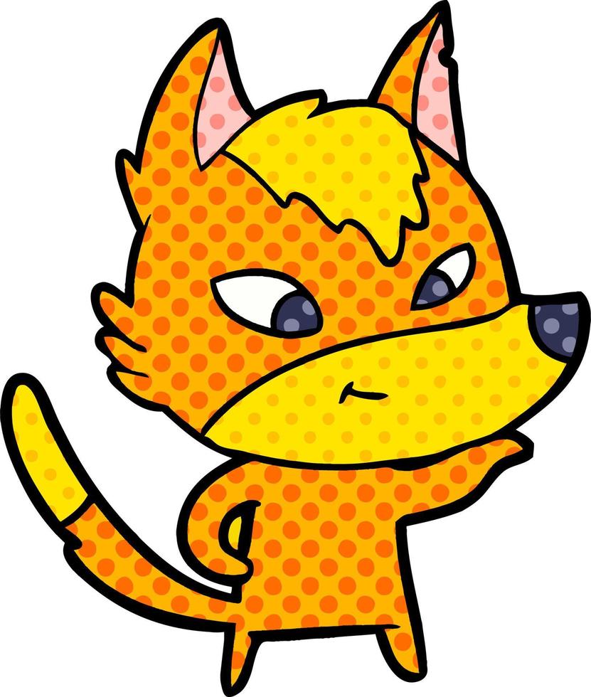 fox cartoon character 12395314 Vector Art at Vecteezy