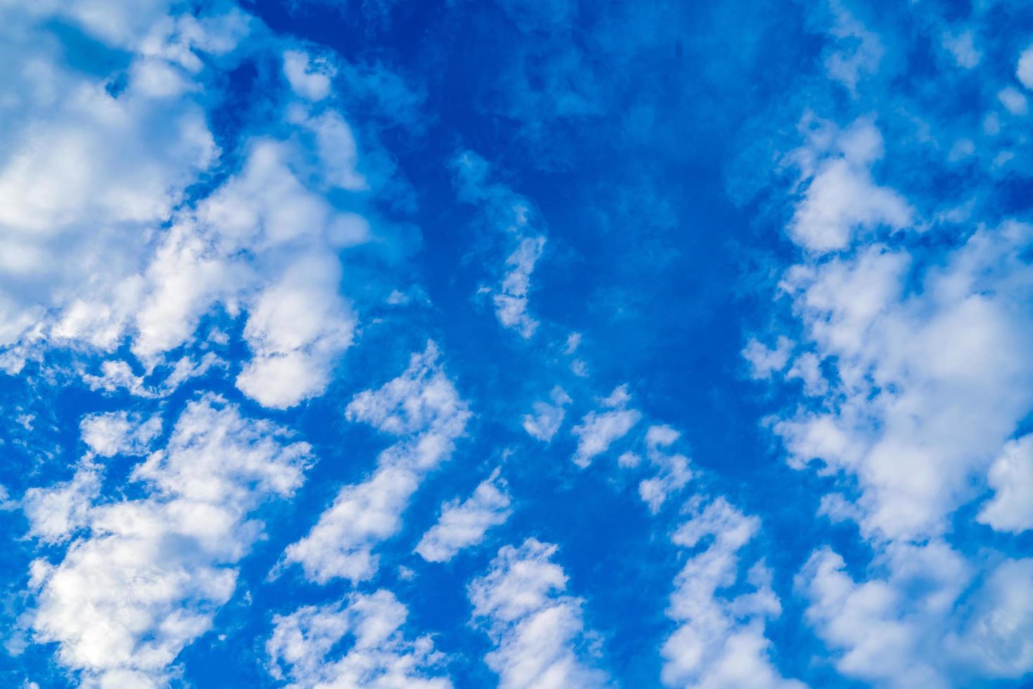 Blue sky with white clouds, big white clouds on the blue sky, Nimbostratus clouds, an altostratus cloud photo