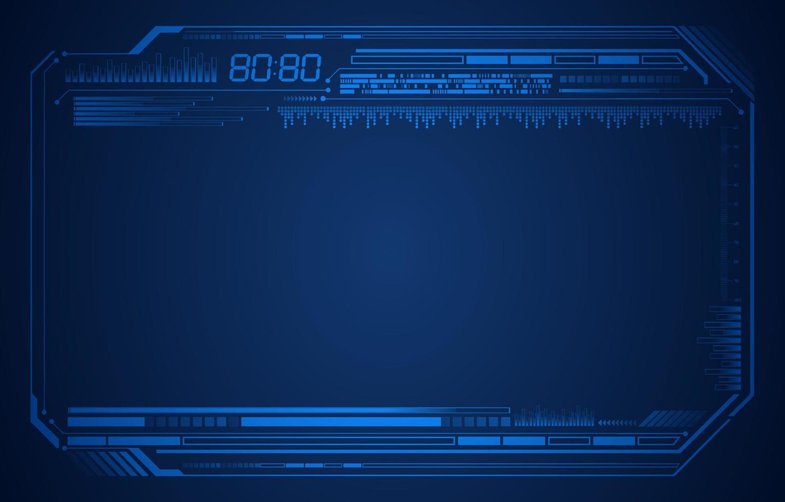 Modern Technology Background vector