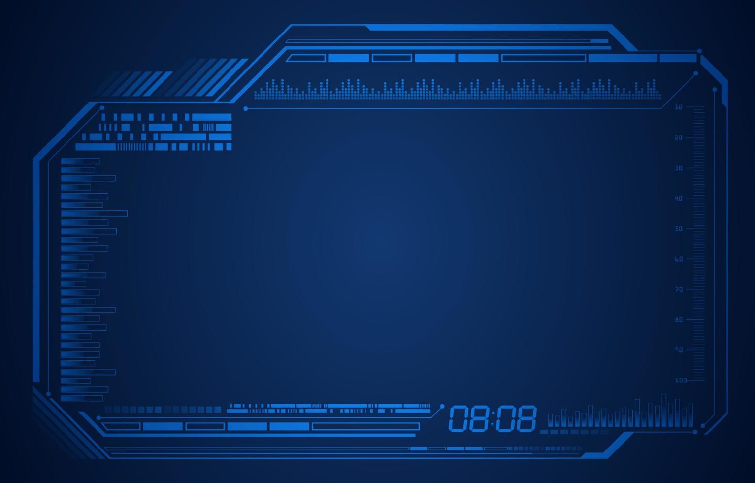 Modern Technology Background vector