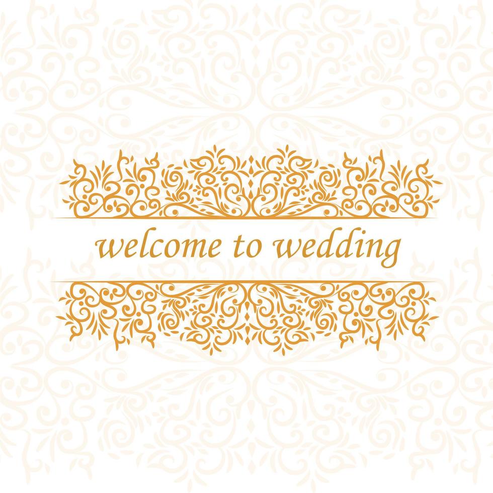 Beautiful vintage vector decorative elements and ornaments design