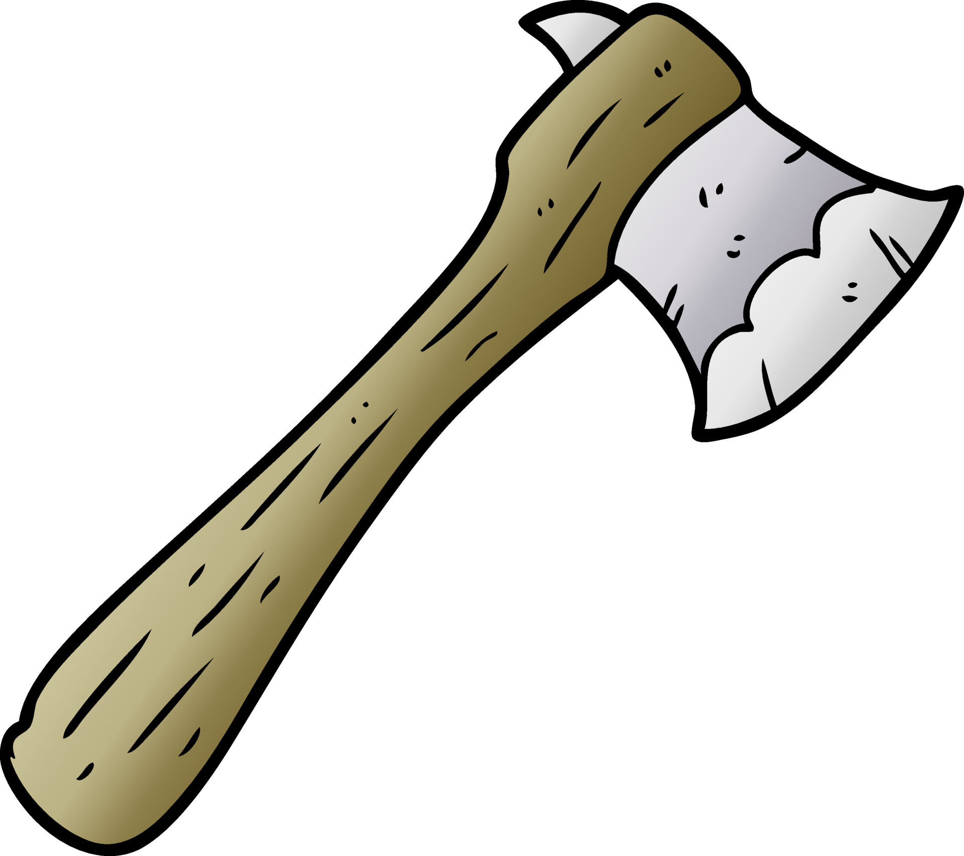 cartoon old axe 12398369 Vector Art at Vecteezy