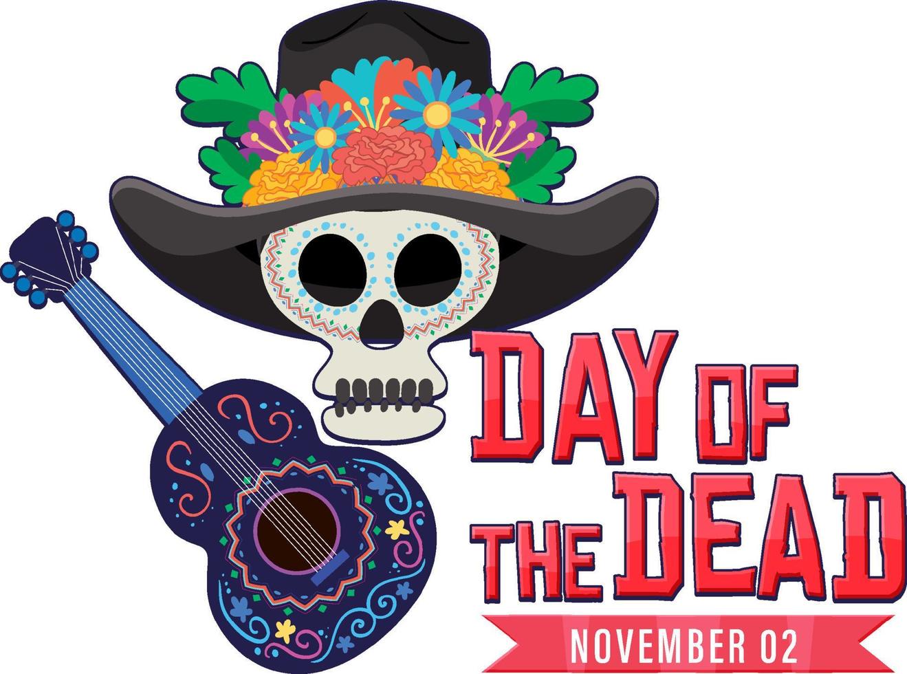 Day of the Dead banner design 12404277 Vector Art at Vecteezy