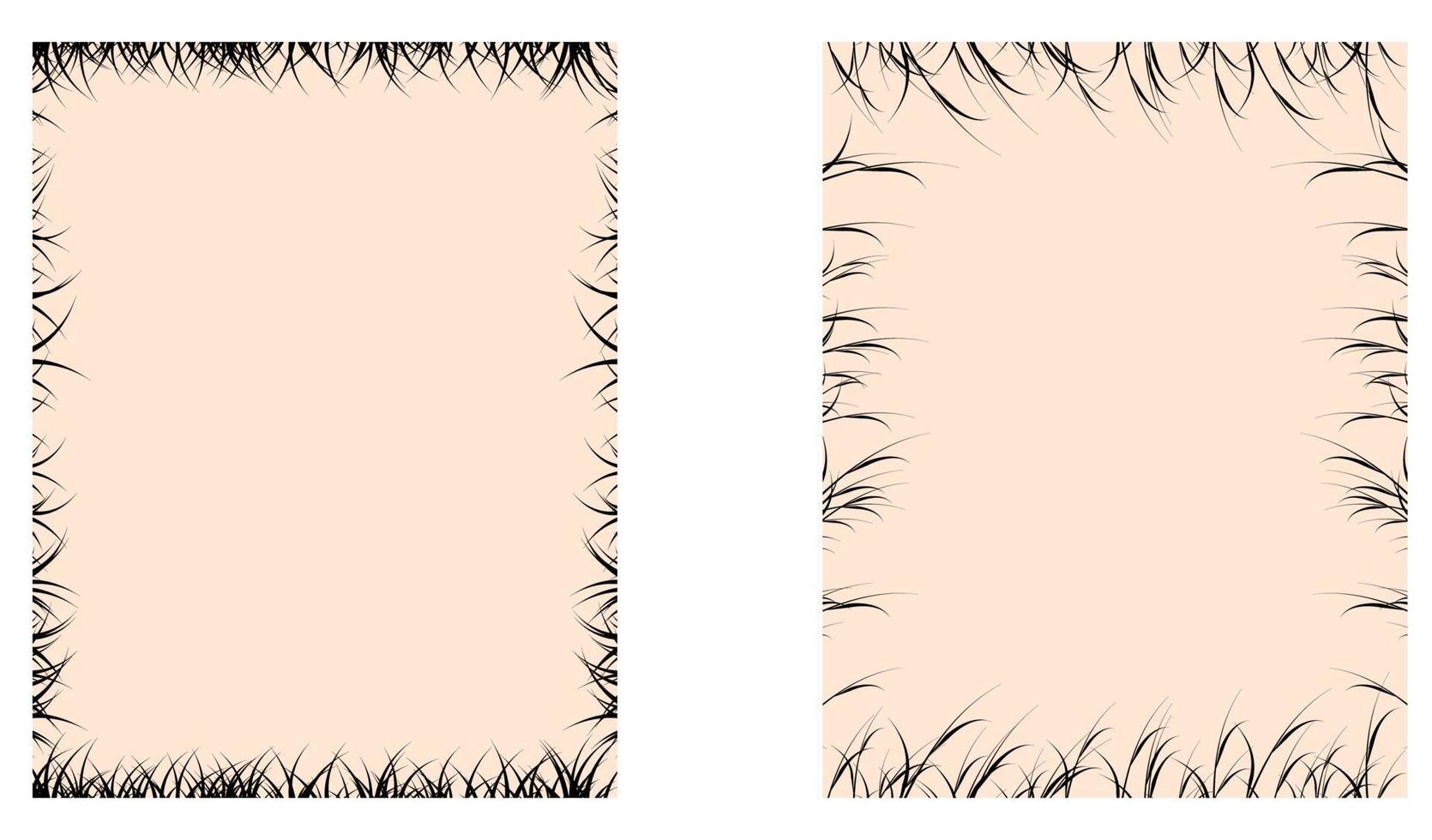 grass page border vector