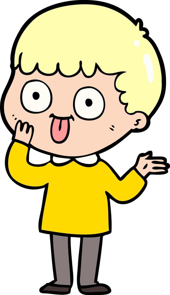 cartoon man staring vector