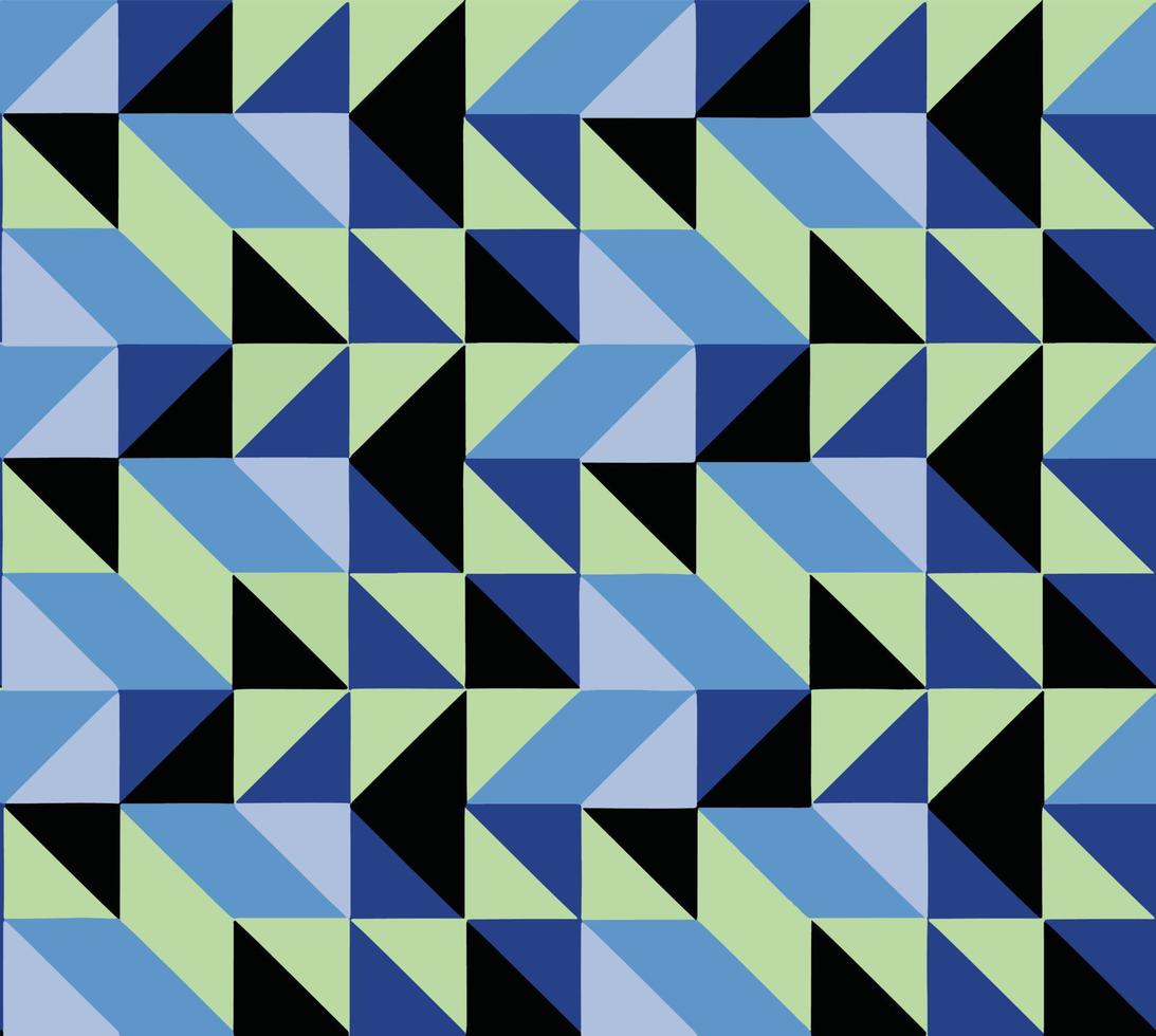 patrón de mosaico de triángulo de vector azul claro. ilustración de colores brillantes en un estilo completamente nuevo. el patrón texturizado se puede utilizar para el fondo. ilustración vectorial