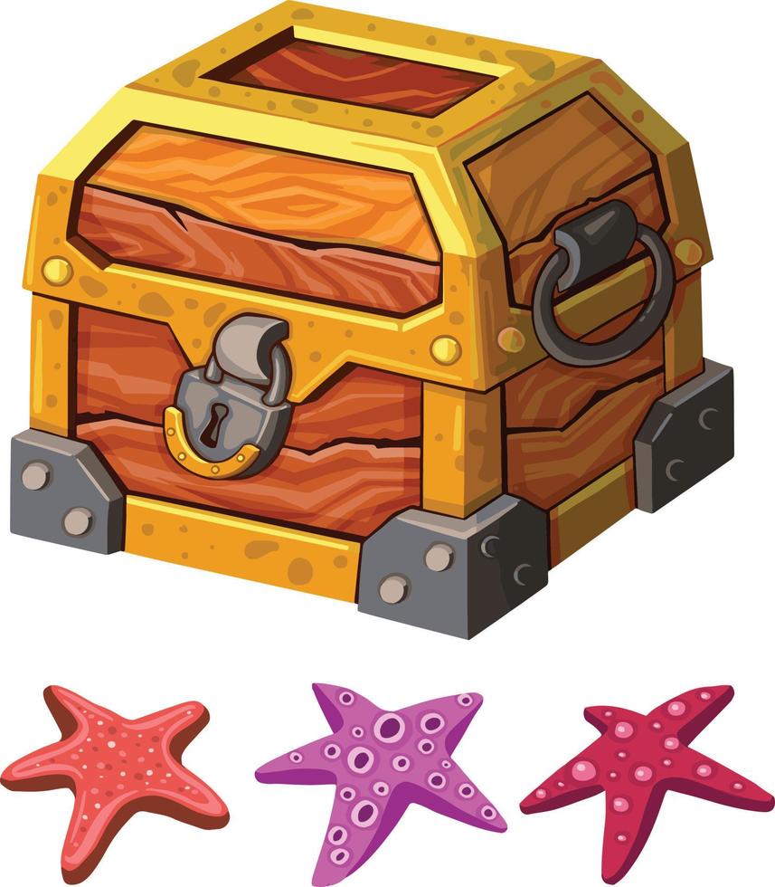 starfish  hand drawn underwater world vector